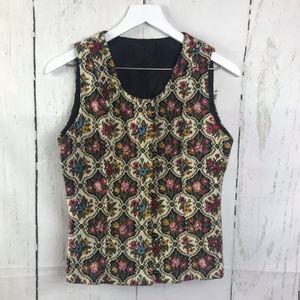 VTG Artbro Tapestry Vest